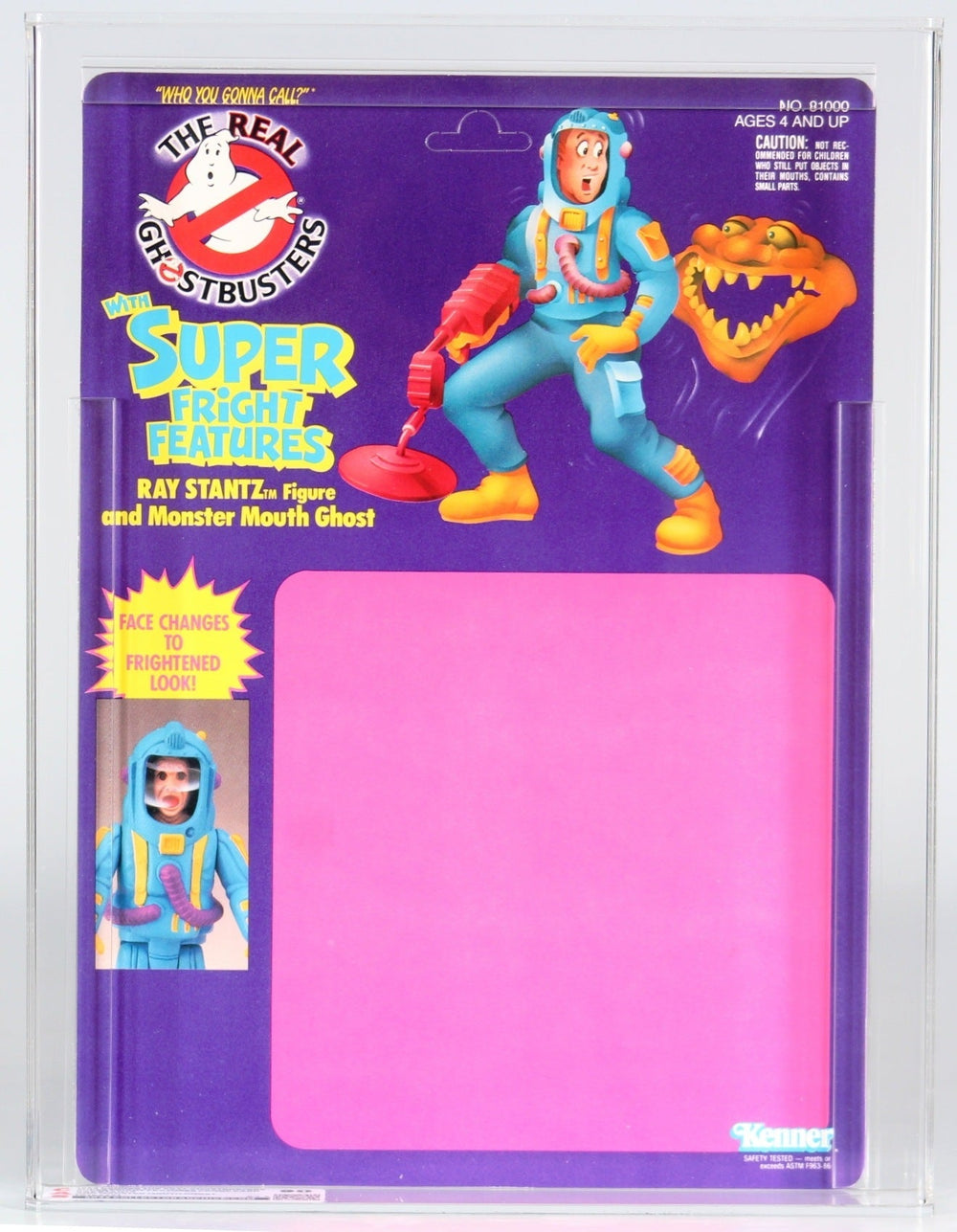 Proof Prototype: Fright Features Ray Stantz (Ghostbuster, Kenner) **CAS Graded 90**