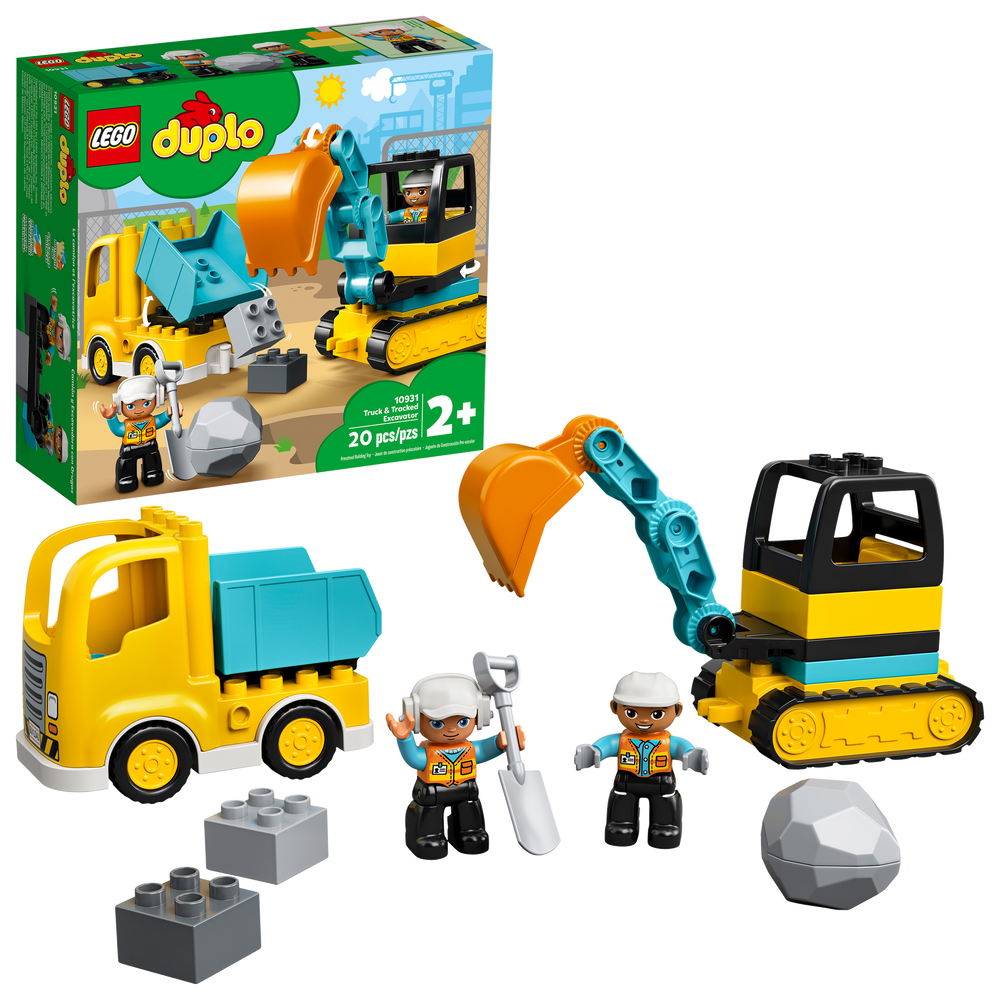 10931 Truck & Tracked Excavator