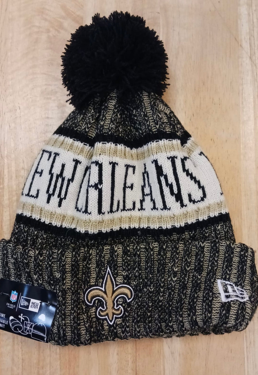 New Orleans Saints NFL Era winter Hat with Pom
