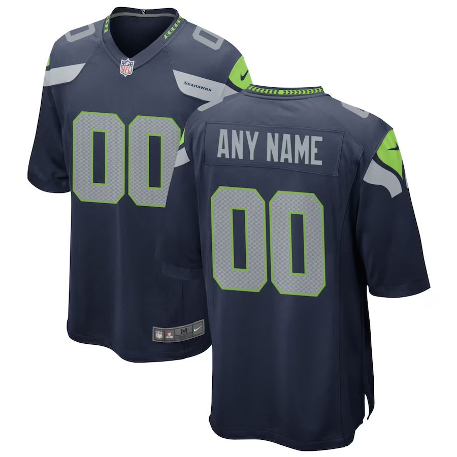 Any name & Number Seattle Seahawks NFL Nike jersey
