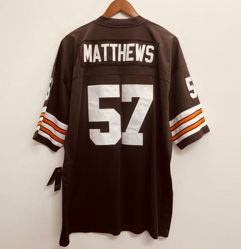 Clay Matthews Cleveland Browns Official NFL Mitchell & Ness