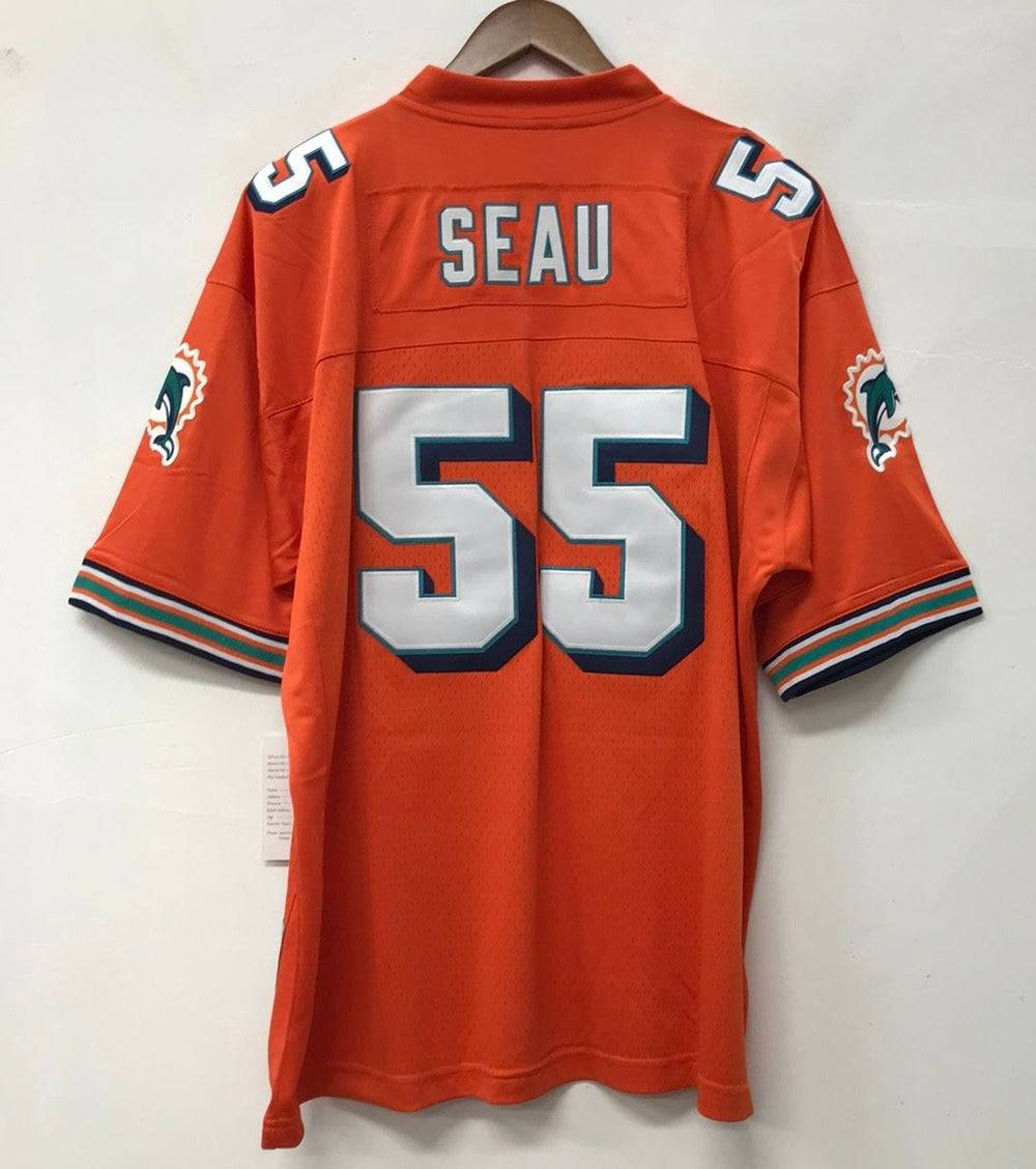 Junior Seau Miami Dolphins Official NFL Mitchell & Ness