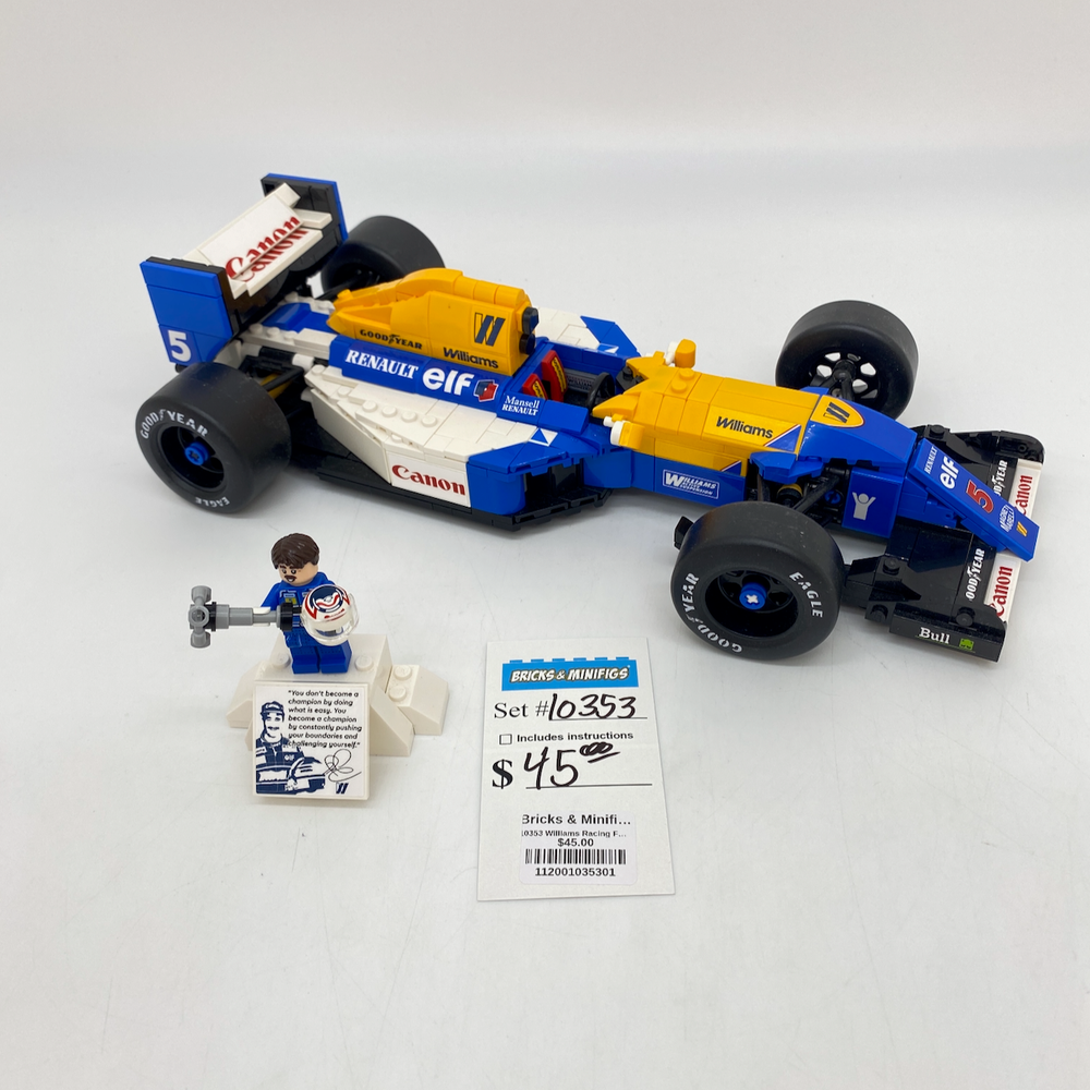 10353 Williams Racing FW14B & Nigel Mansell (U1)
