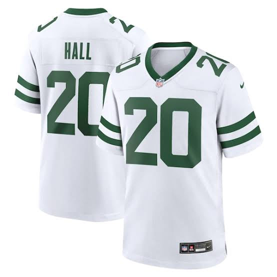 Breece Hall New York Jets Official NFL Nike Jersey white