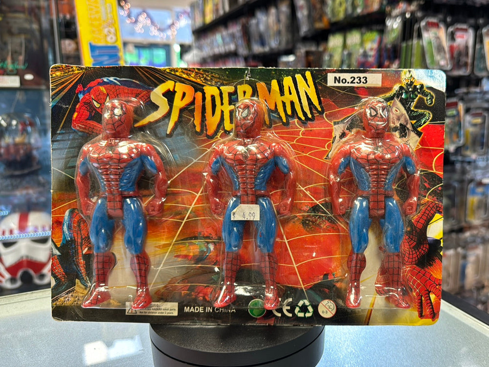Spider-Man 3 Pack KO Knockoff (Marvel, Amazing Spiderman) Sealed