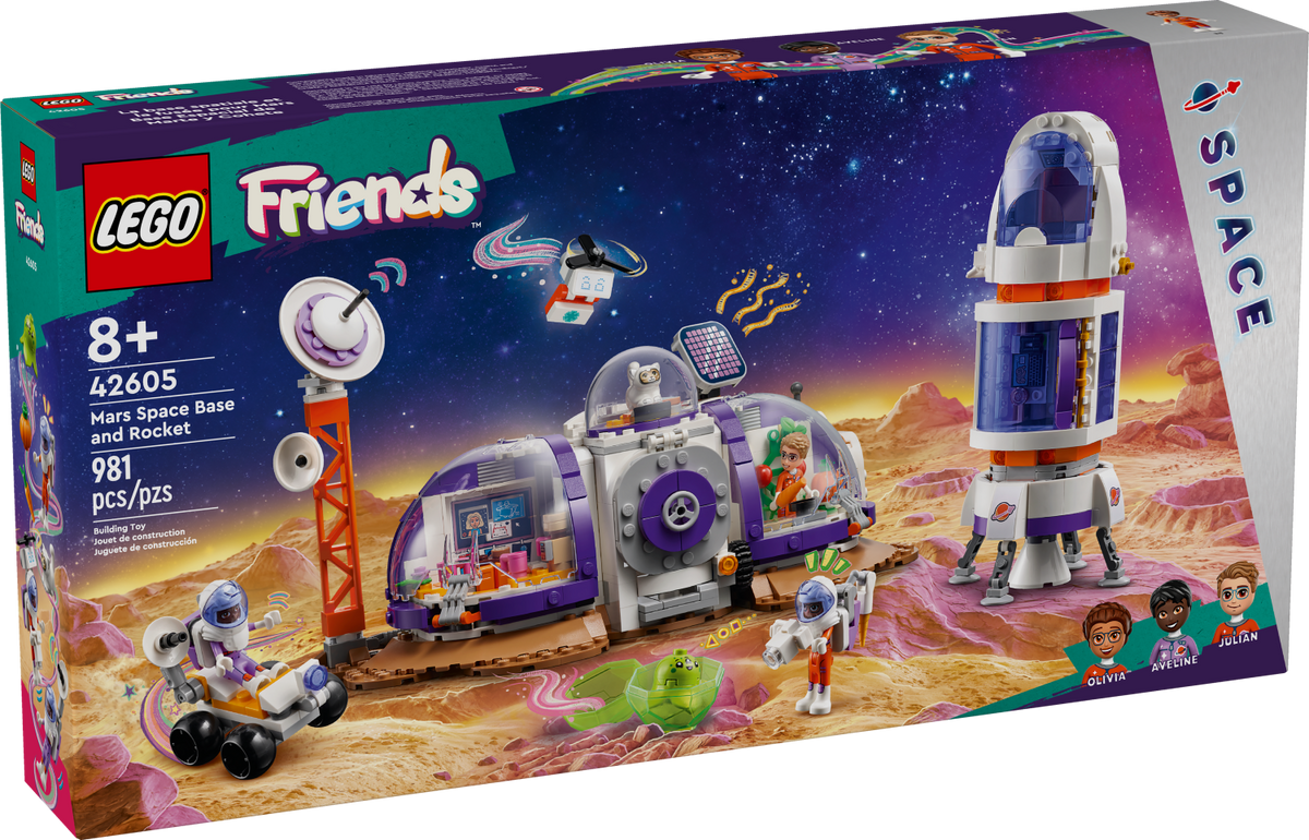 42605 Mars Space Base and Rocket