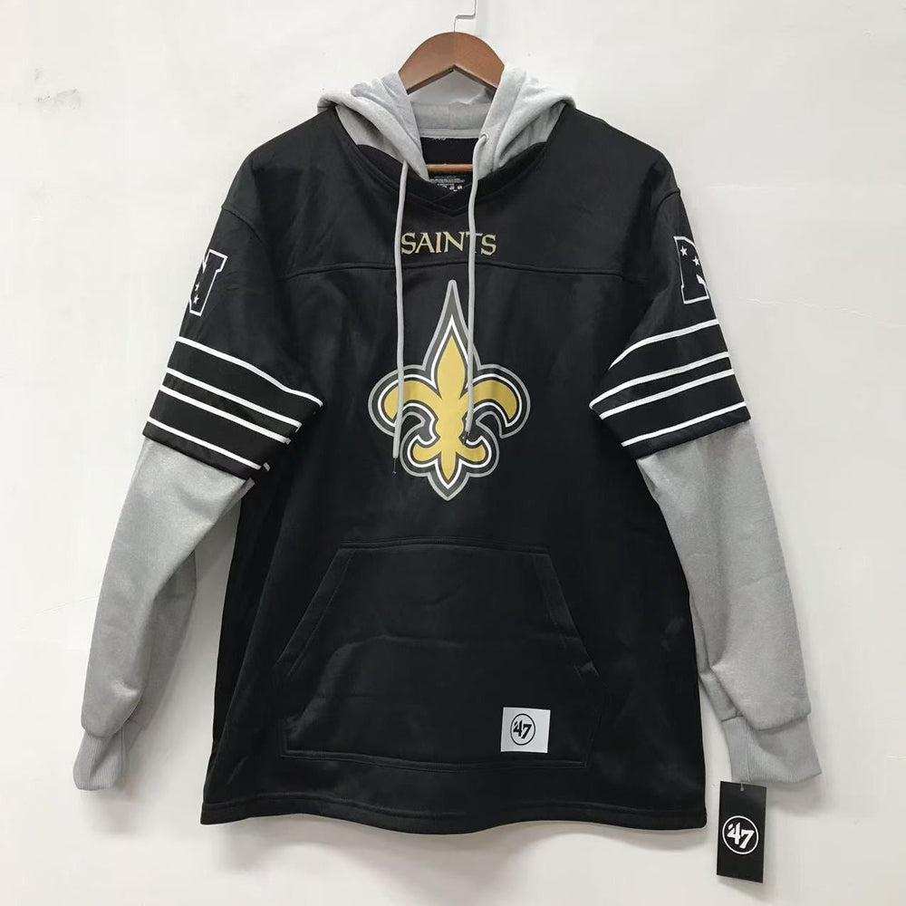 New Orleans Saints Official NFL 47 brand hoodie