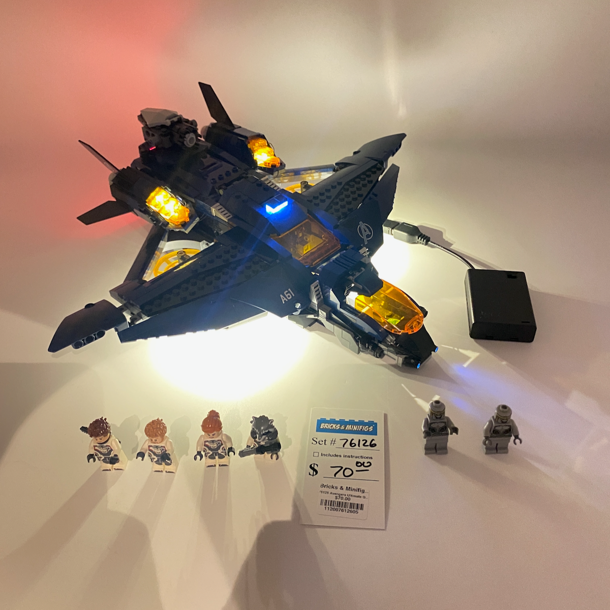 76126 Avengers Ultimate Quinjet (U5)