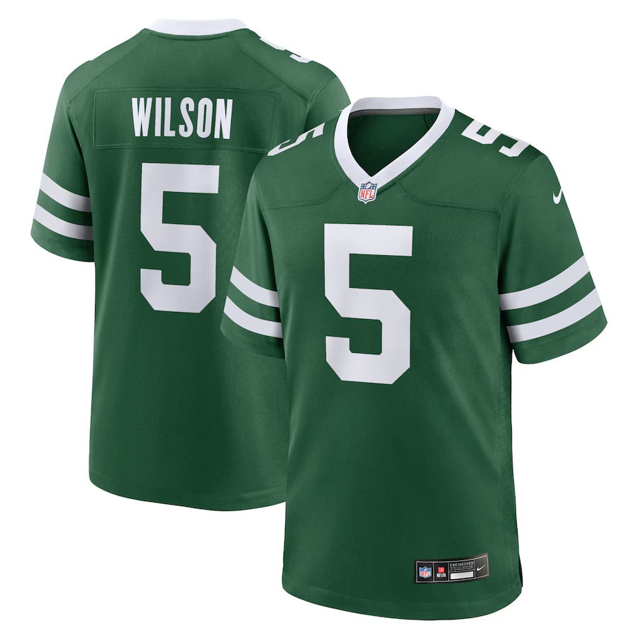Garrett Wilson New York Jets NFL Nike Jersey green