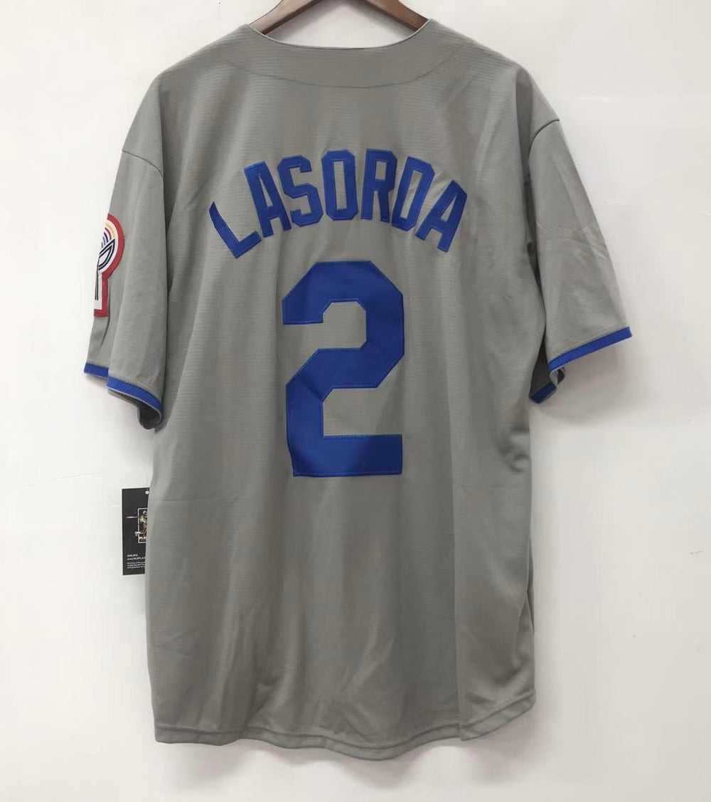 Tom Tommy LaSorda Los Angeles Dodgers Official MLB Jersey