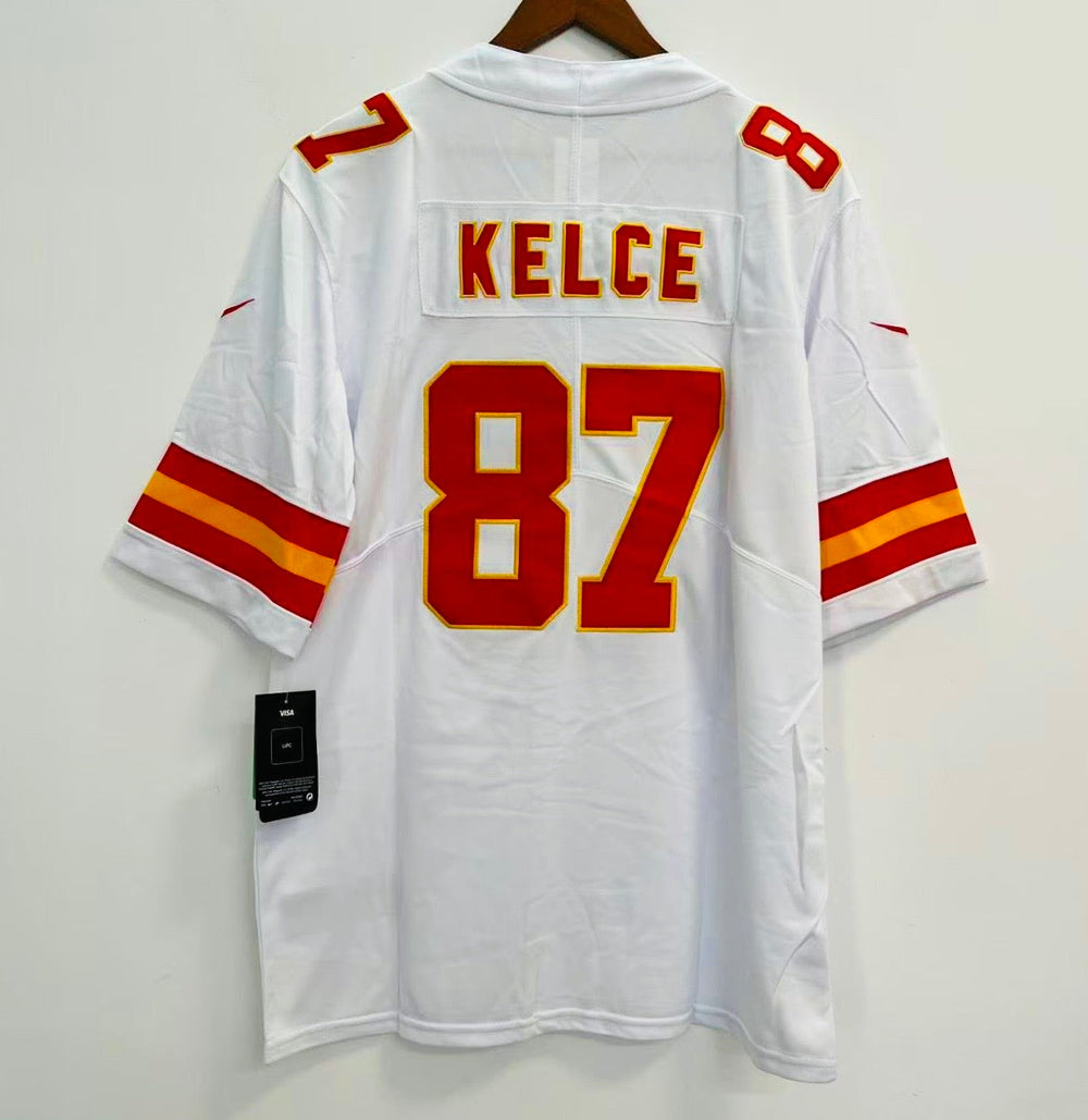Travis Kelce Kansas City Chiefs official NFL Jersey Nike