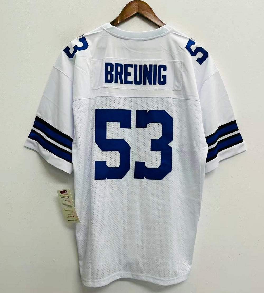 Bob Breunig Dallas Cowboys Official NFL Jersey Mitchell &