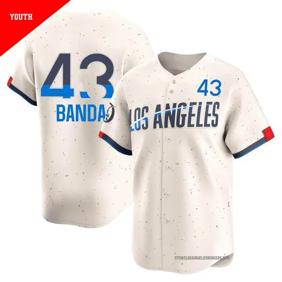 Anthony Banda Los Angeles Dodgers YOUTH Official MLB City