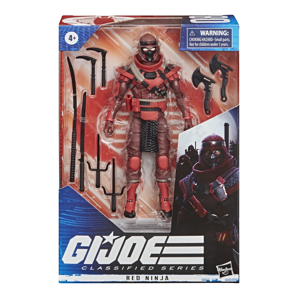 Red Ninja Vipers #08 (GI Joe Classifieds, Hasbro)