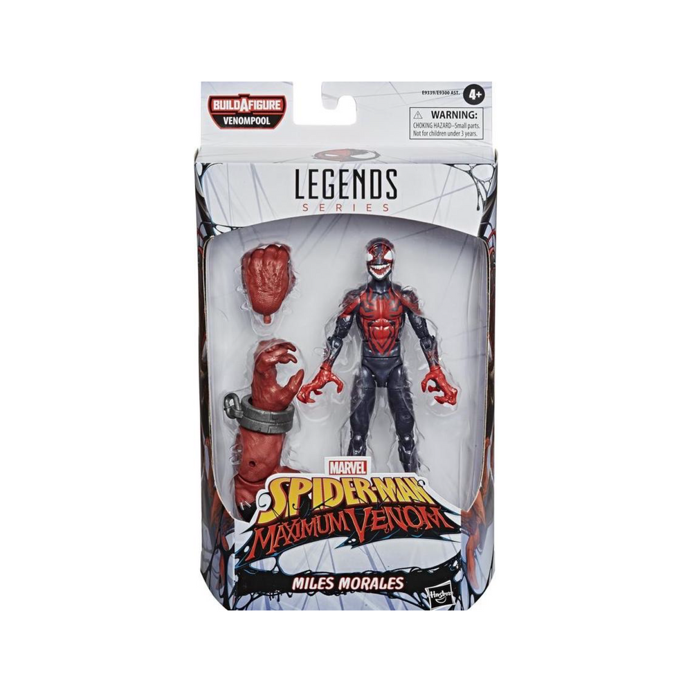 Venomized Miles Morales BAF Venompool (Marvel Legends, Hasbro)