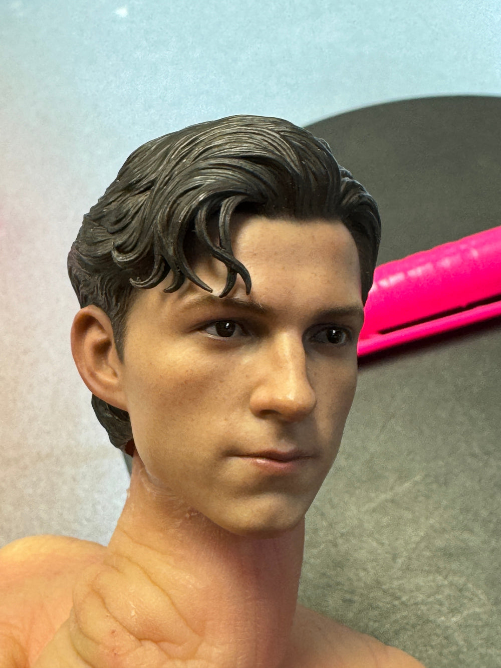 Tom Holland Head Sculpt 1/6 Scale (Spider-Man, Present Toys)