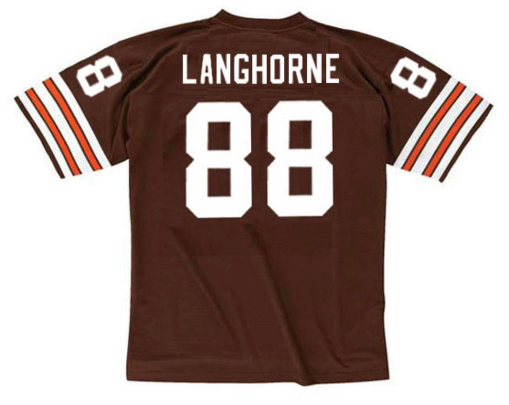 Reggie Langhorne Cleveland Browns Official NFL Mitchell &
