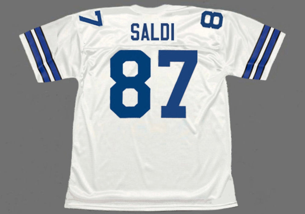 Jay Saldi Dallas Cowboys Official NFL Jersey white Mitchell