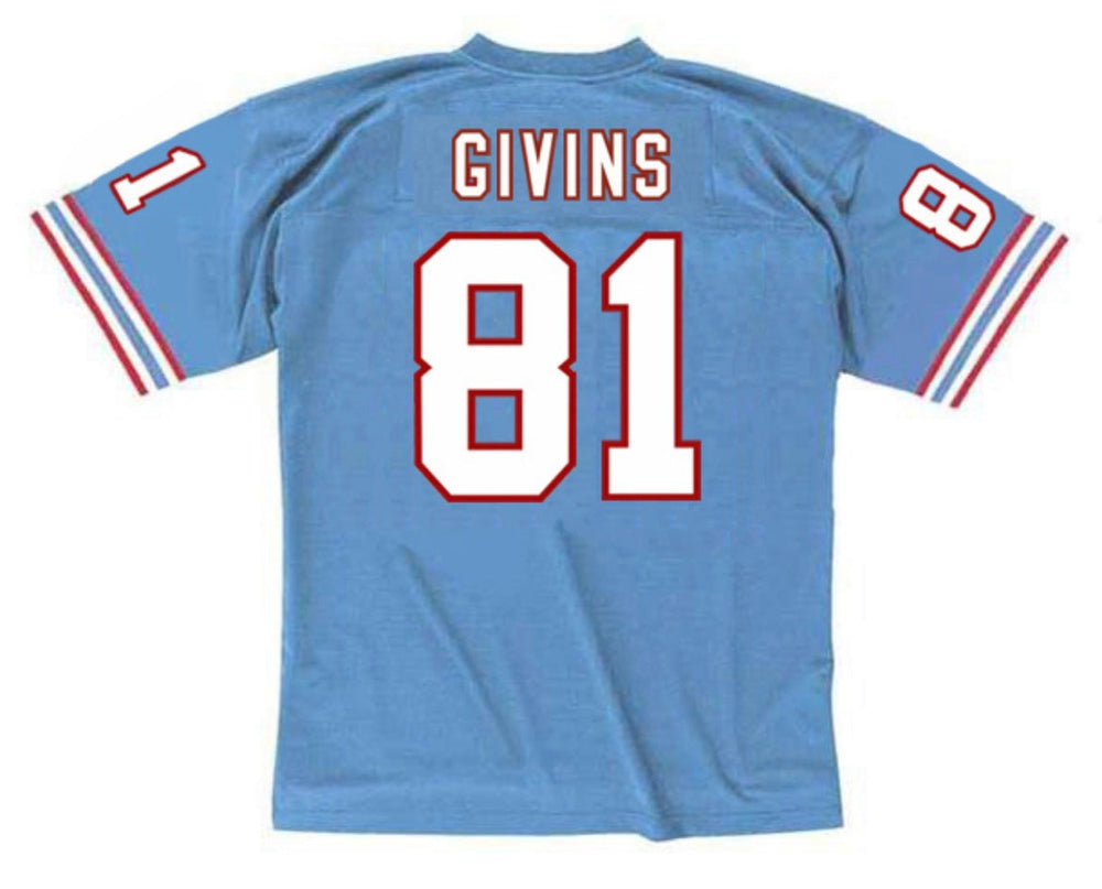 Ernest Givens Houston Oilers 1994 NFL Mitchell & Ness Jersey