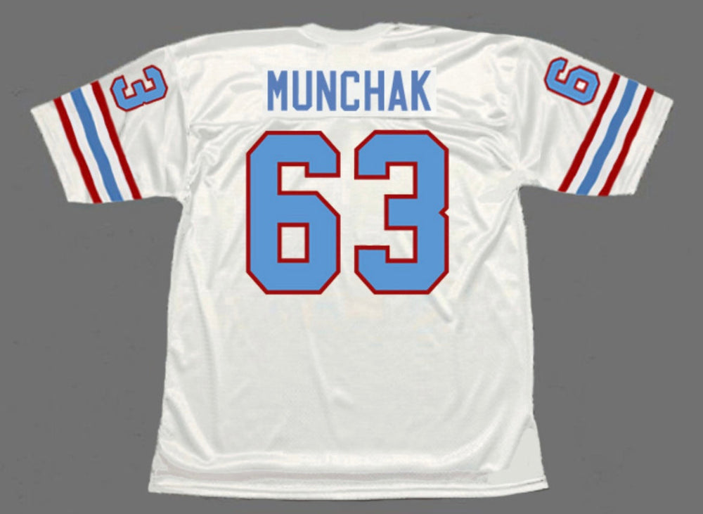 Mike Munchak Houston Oilers NFL Mitchell & Ness Jersey