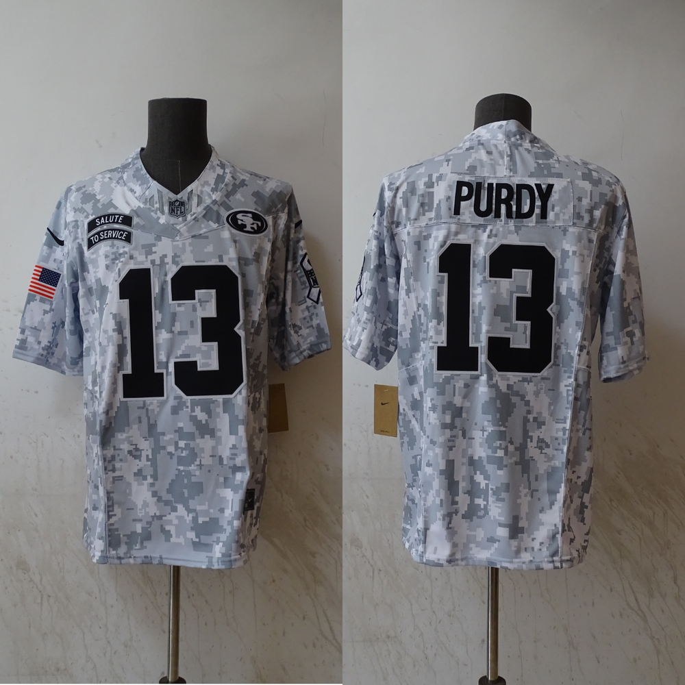 Brock Purdy San Francisco 49ers Nike 2024 NFL Salute to