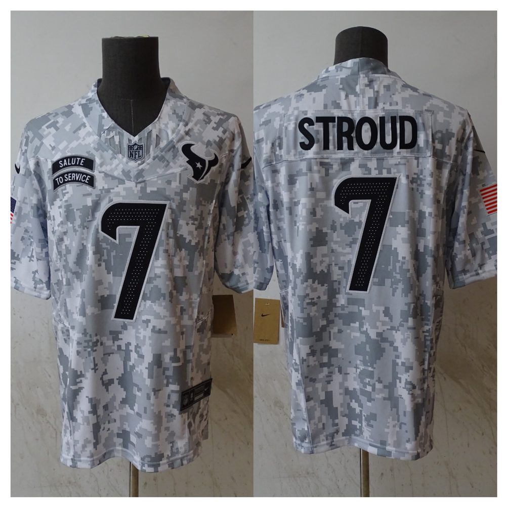 C.J. Stroud Houston Texans 2024 Nike NFL Salute to Service