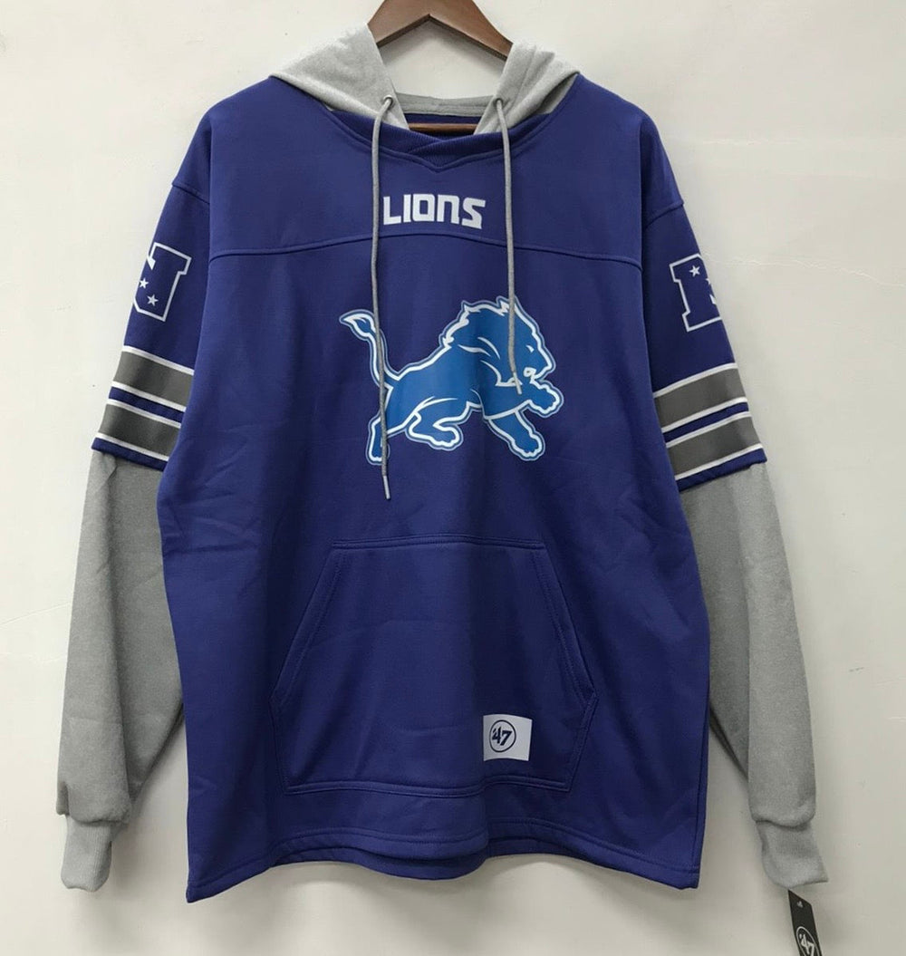 Detroit Lions Official NFL 47 brand hoodie