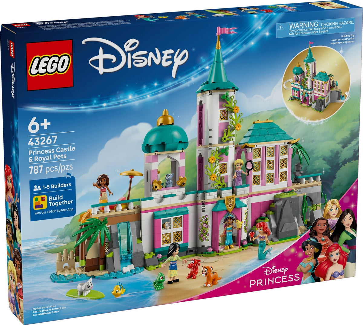 43267 Princess Castle & Royal Pets*