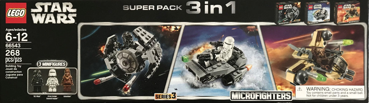 66543 Microfighters Super Pack 3 in 1