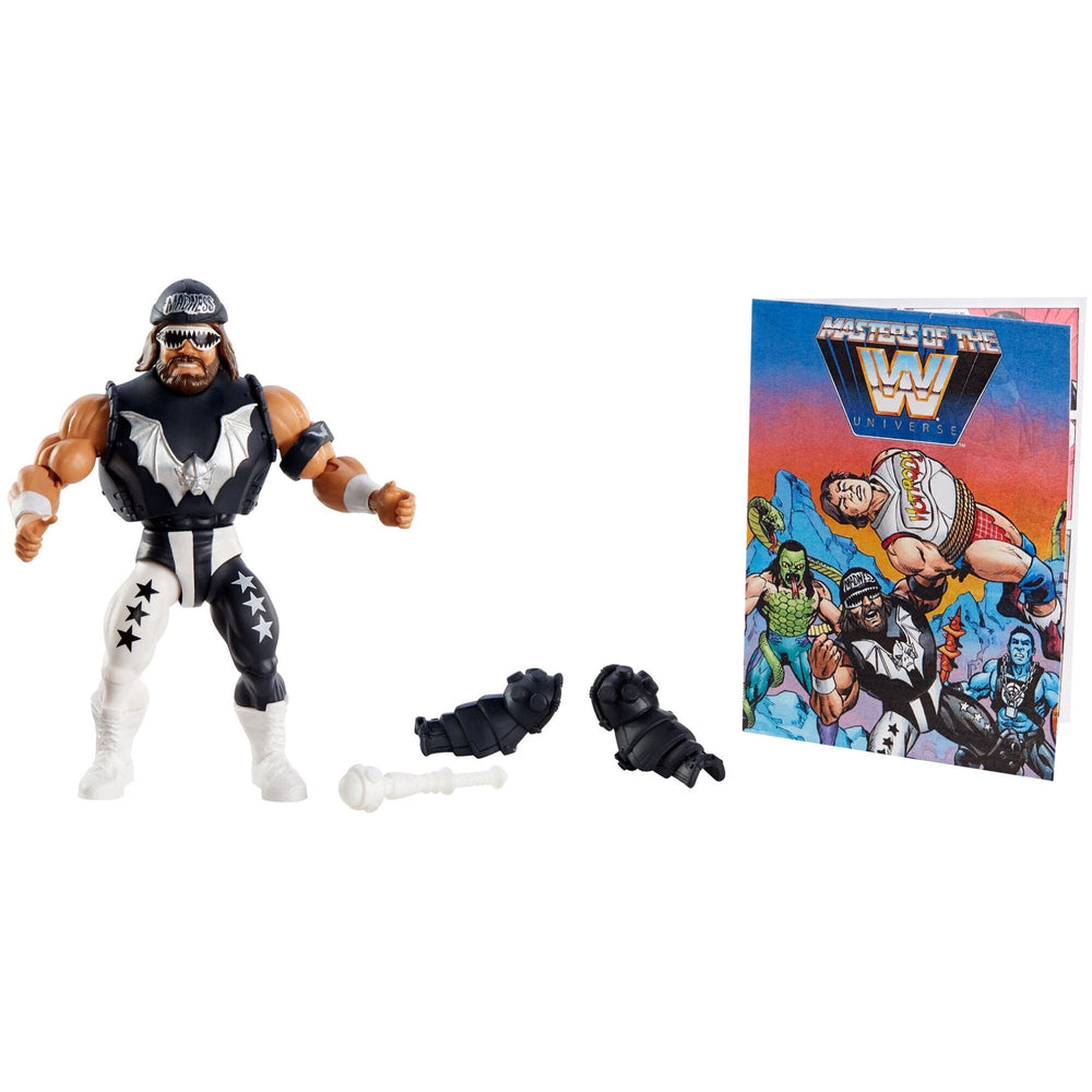 Macho Madness as Man at Arms (MOTU WWE, Mattel)