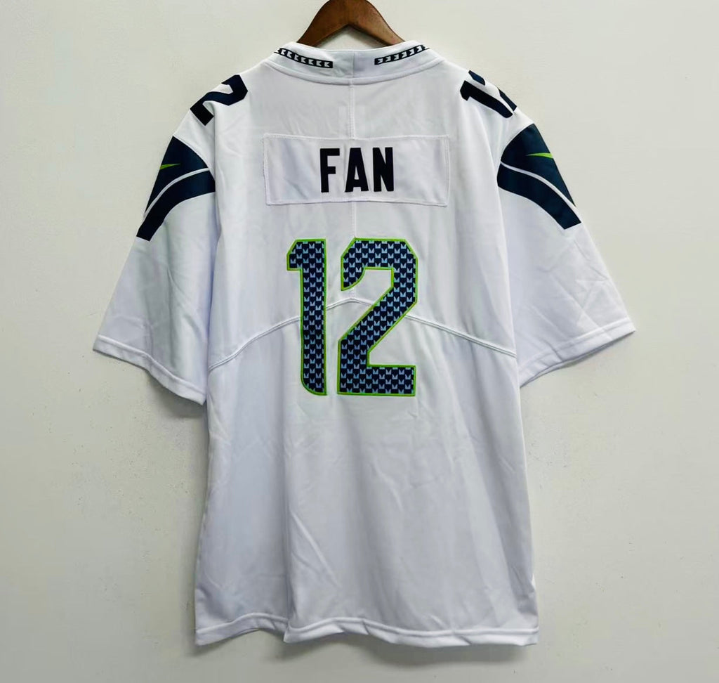 Seattle Seahawks 12 FAN Official NFL Jersey Nike white product image 1