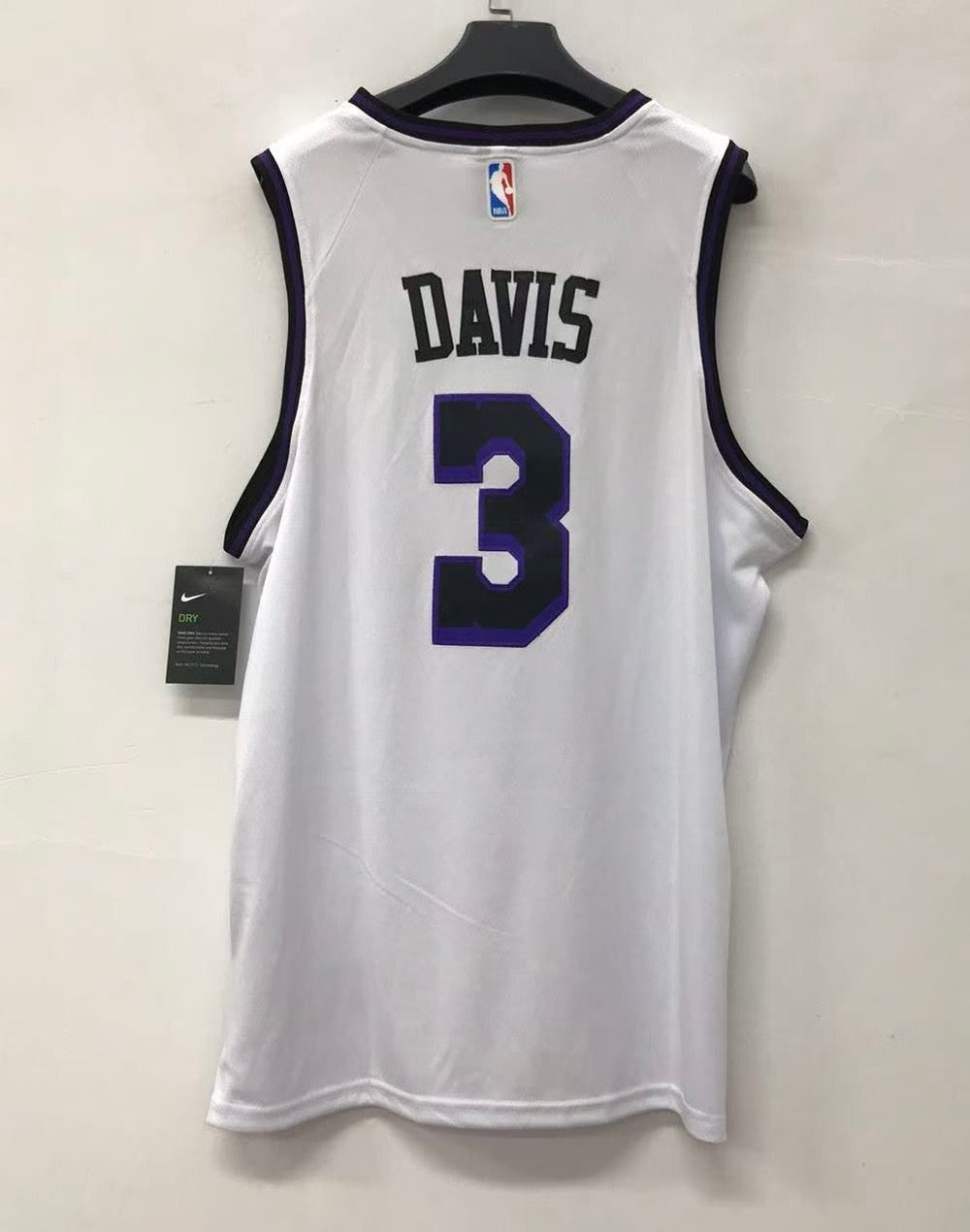 Anthony Davis Los Angeles Lakers Official NBA Nike Jersey