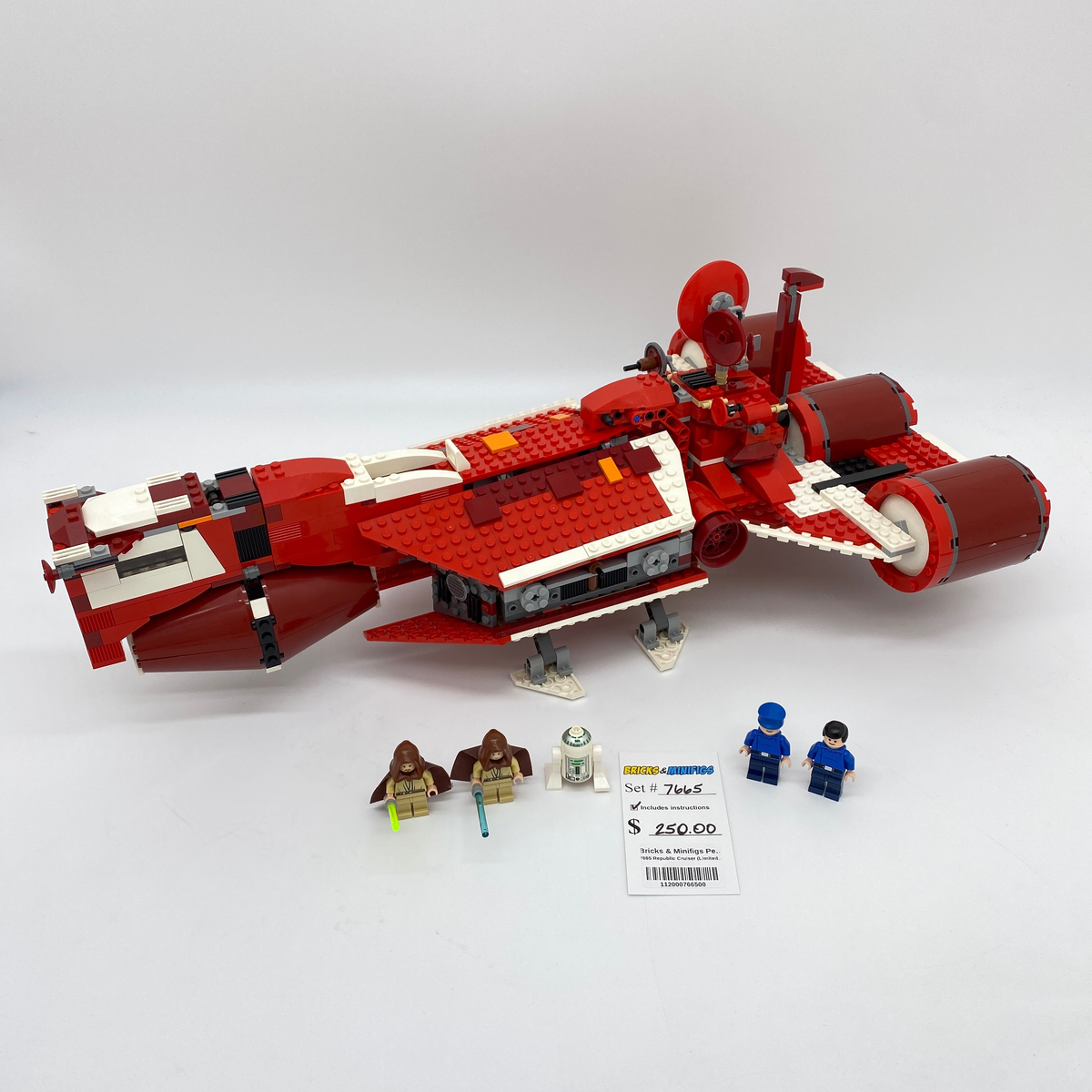 7665 Republic Cruiser (Limited Edition - with R2-R7) (U) product image 1, provided for visual reference and product detail