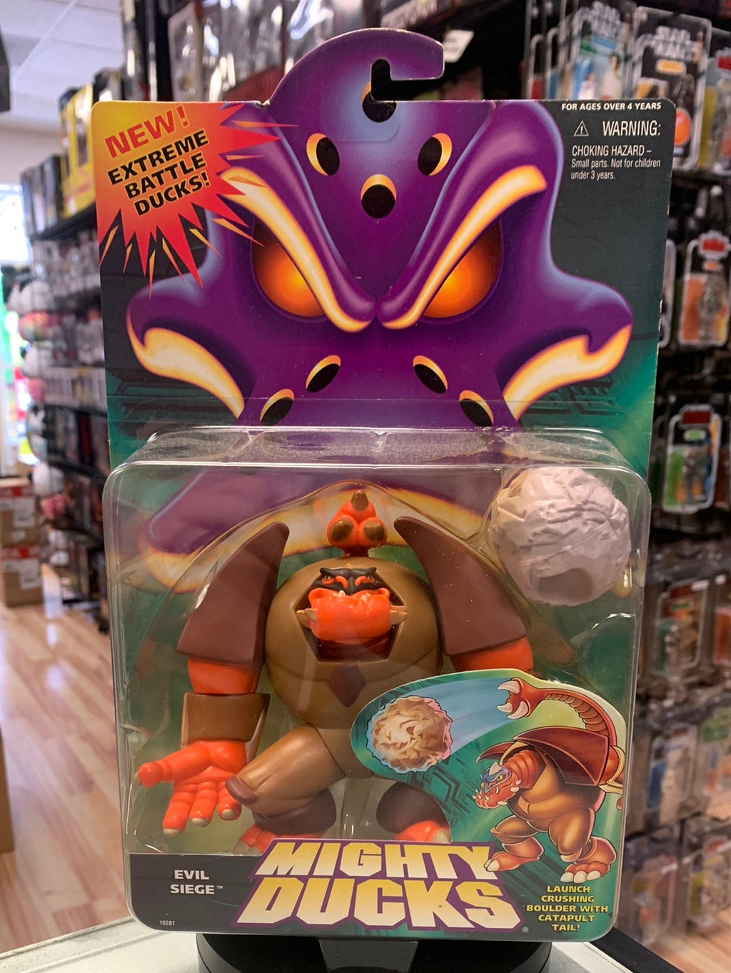 Evil Siege 0516 (Vintage Mighty Ducks, Mattel) product image 1, provided for visual reference and product detail review