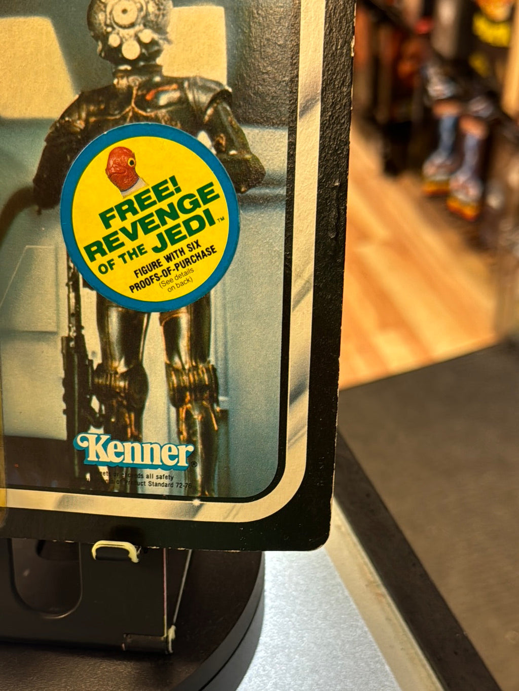Zuckuss ESB 48 Back 1710 (Vintage Star Wars, Kenner) SEALED product image 5, provided for visual reference and product