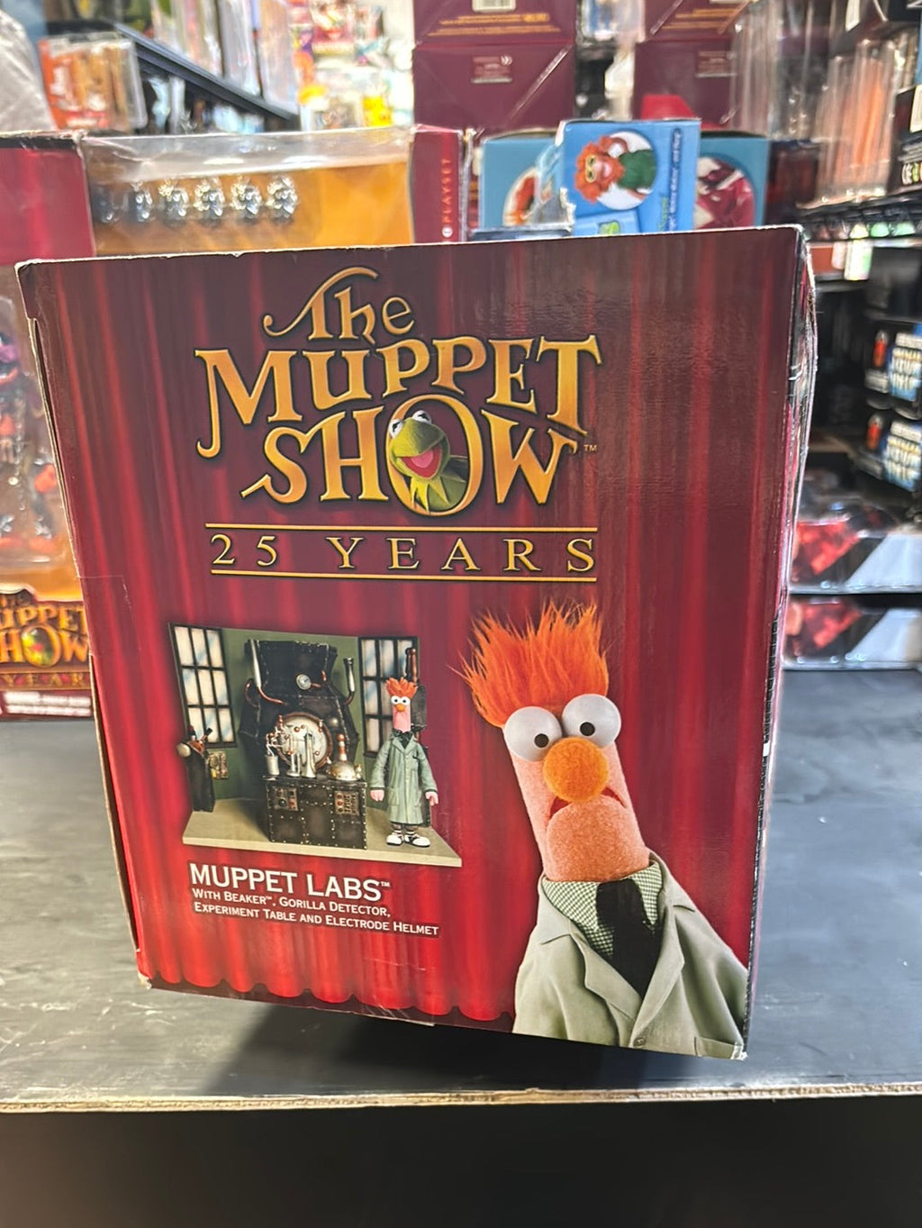 Muppet labs with Beaker (Vintage Muppets Show, Palisades)NIB product image 4, provided for visual reference and product