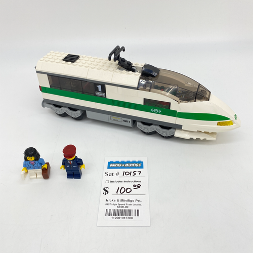 10157 High Speed Train Locomotive (U) product image 1, provided for visual reference and product detail review