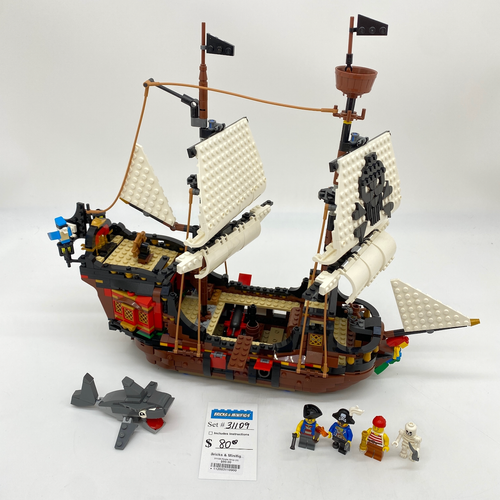 31109 Pirate Ship (U) product image 1, provided for visual reference and product detail review