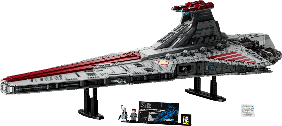 75367 Venator-Class Republic Attack Cruiser (U) product image 1, provided for visual reference and product detail review