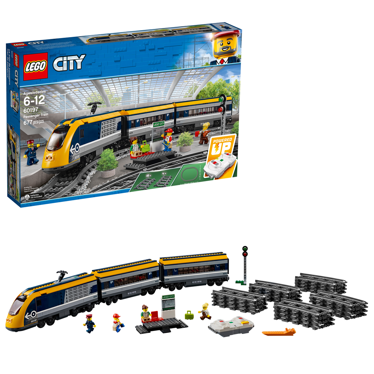 60197 Passenger Train product image 2, provided for visual reference and product detail review