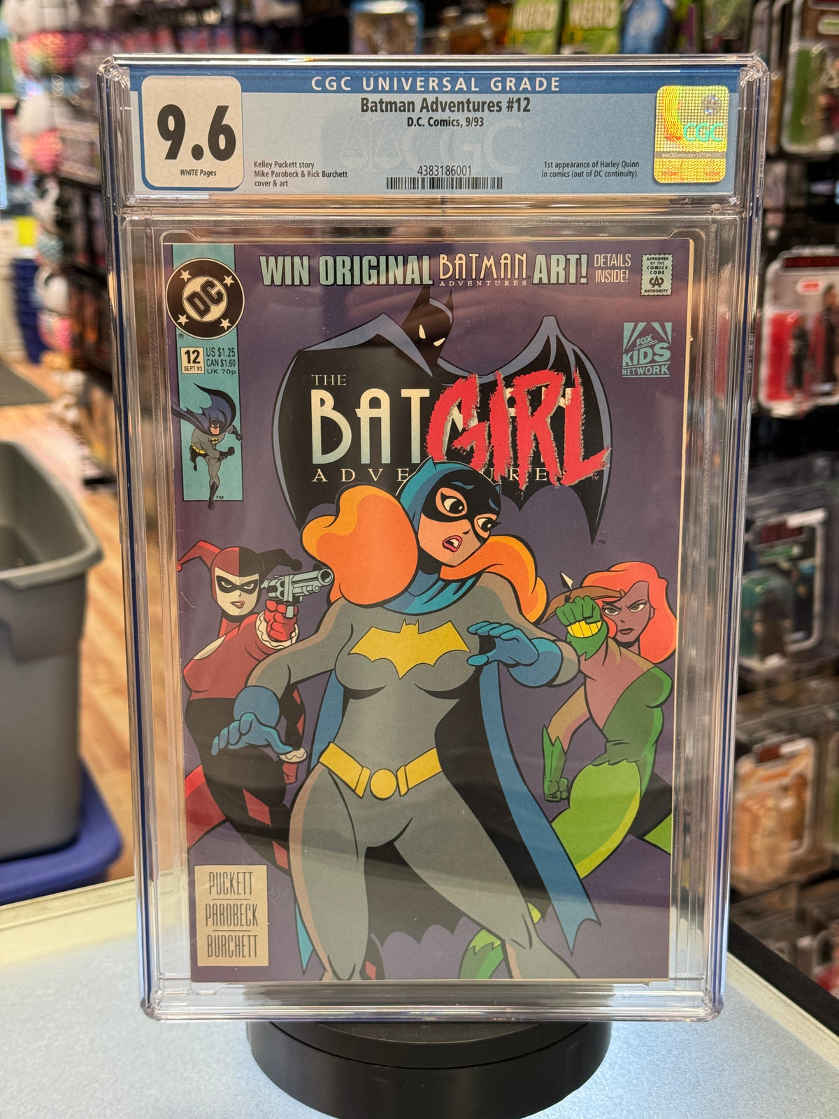 Batman Adventures #12 (CGC Graded 9.6, DC Comics) **1st App Harley Quinn** product image 1, provided for visual reference