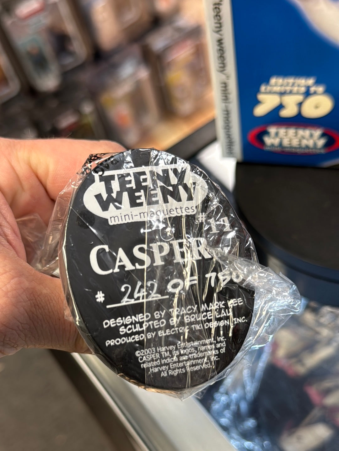 Casper MIni Marquette 242/750 (World of Harvey, Casper Teeny Weeny) NIB product image 7, provided for visual reference and