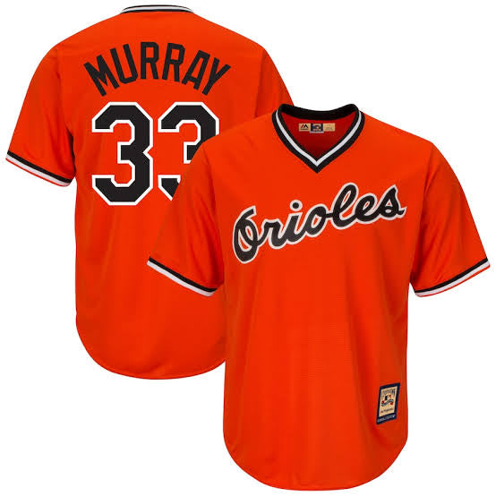 Eddie Murray Baltimore Orioles Official MLB jersey Majestic