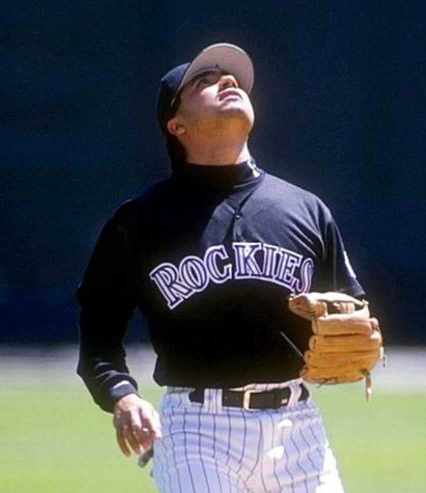Vinny Castilla Colorado Rockies Official MLB Majestic product image 3