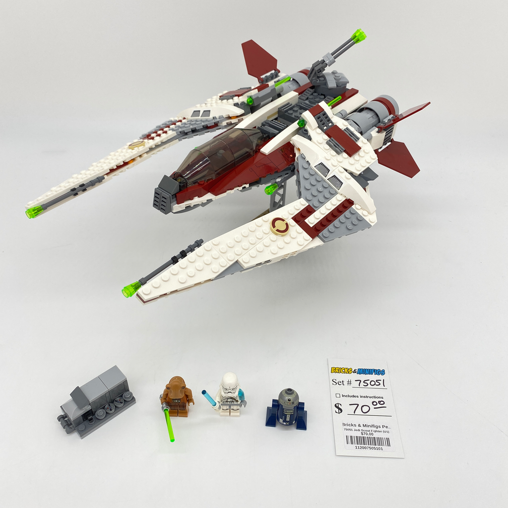 75051 Jedi Scout Fighter (U1) product image 3, provided for visual reference and product detail review