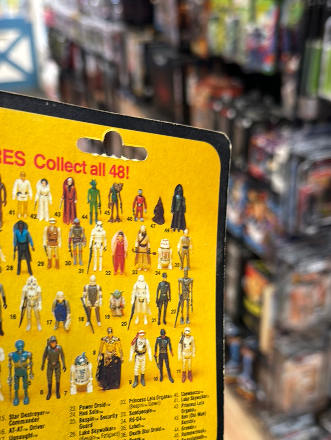 Zuckuss ESB 48 Back 1710 (Vintage Star Wars, Kenner) SEALED product image 14, provided for visual reference and product