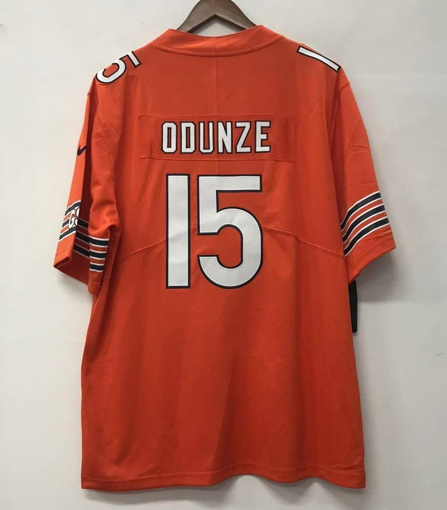 Rome Odunze Chicago Bears official Nike NFL Jersey Orange product image 1