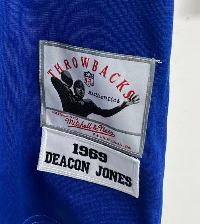 Deacon Jones 1969 Los Angeles Rams NFL Mitchell & Ness product image 3
