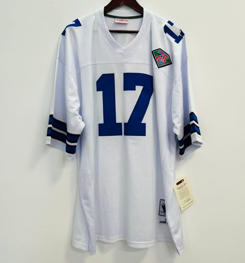 Jason Garrett Dallas Cowboys 1994 Official NFL Jersey white product image 8