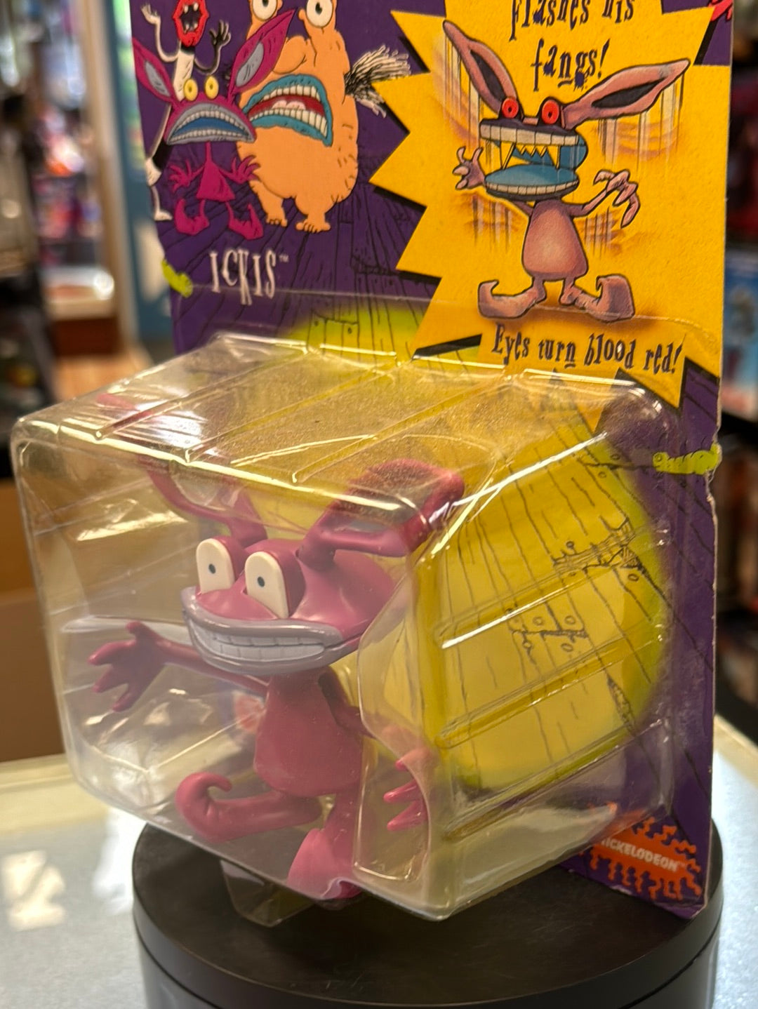 Ickis (Vintage Aahh Real Monsters, Mattel) Sealed product image 10, provided for visual reference and product detail review